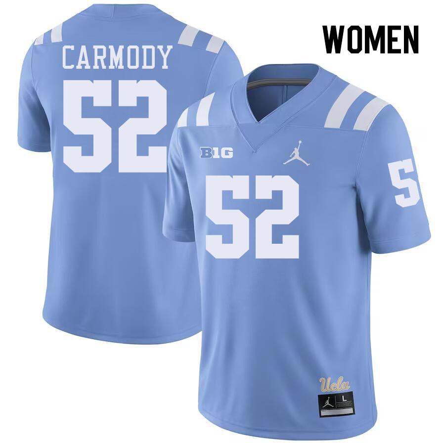 Women #52 Michael Carmody UCLA Bruins College Football Jerseys Stitched-Power Blue